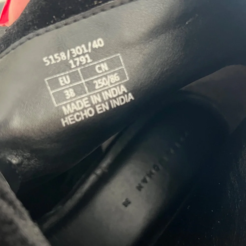 Zara black embroidered
